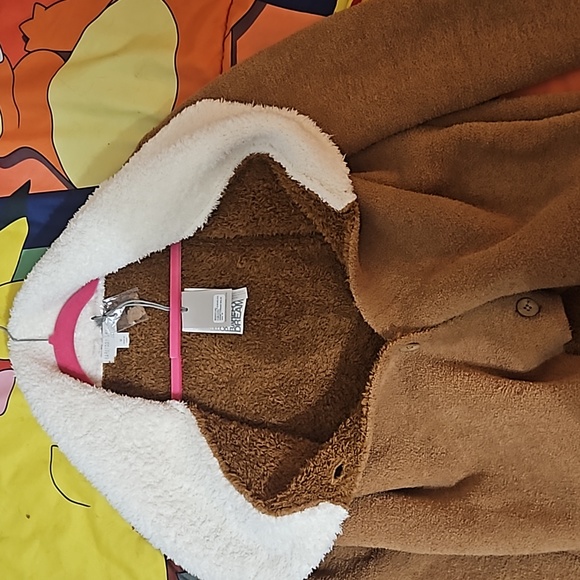 Barefoot dreams cozychic faux shearling cardigan - Picture 7 of 9